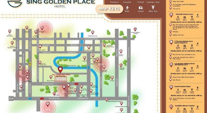 Sing Golden Place Hotel Hat Yai Exterior foto